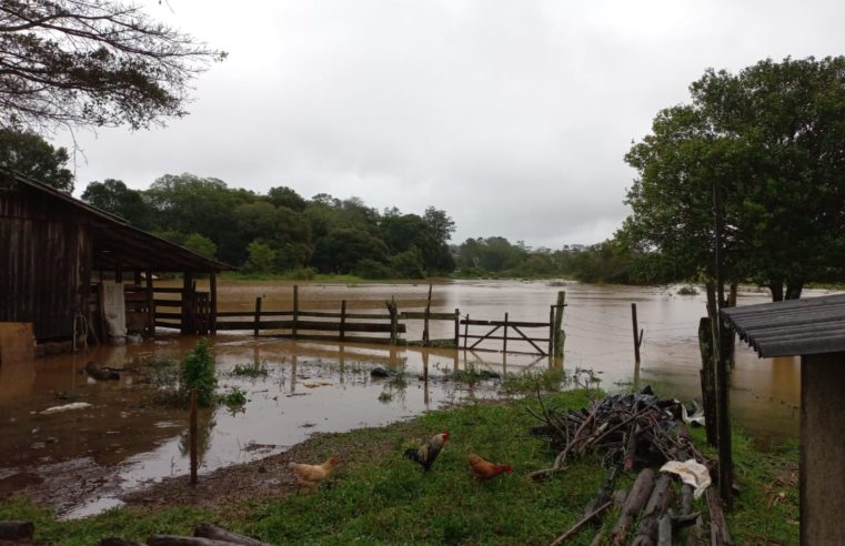 Criciúma registrou 168, e Nova Veneza 239 milímetros de chuva até o momento