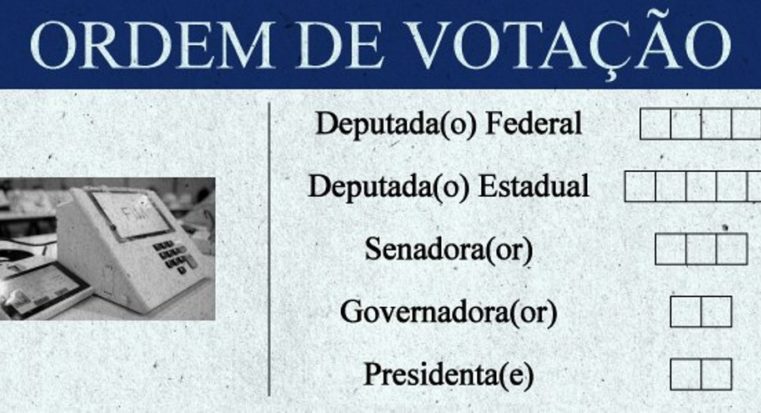 Confira a ordem de votação nas Eleições Gerais de 2022