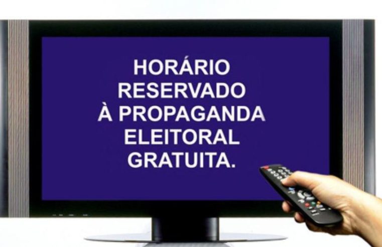 Propaganda eleitoral no rádio e na TV começa dia 26 de agosto