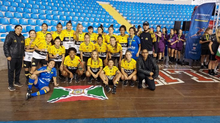 Após julgamento de recurso, equipes de Criciúma se tornam campeãs do futsal e futebol feminino dos Joguinhos