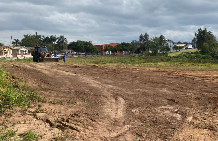 Obras de macrodrenagem no Parque da Santa Luzia iniciam em Criciúma