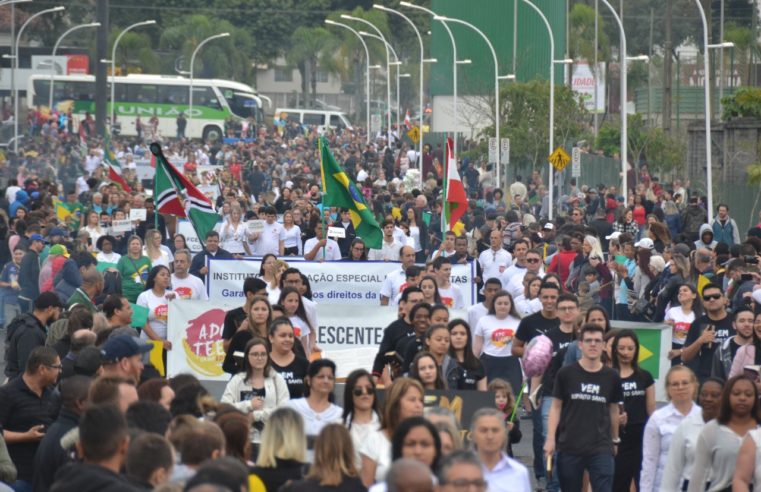 Desfile cívico-militar altera trânsito no dia 7 de Setembro em Criciúma