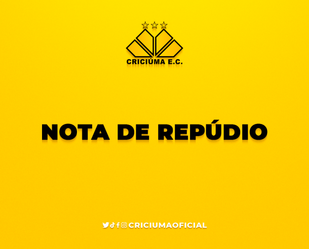 NOTA DE REPÚDIO