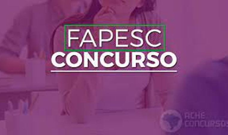 Fapesc abre concurso público para quadro efetivo com 30 vagas