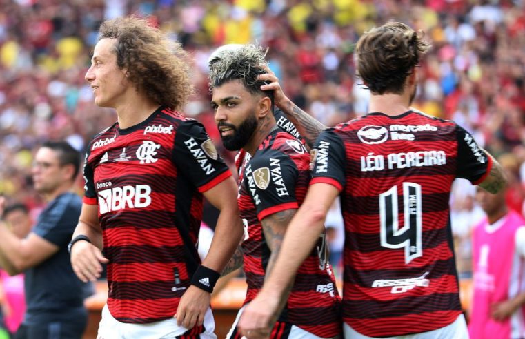 Flamengo conquista o tricampeonato da Libertadores; Gabriel Barbosa decide