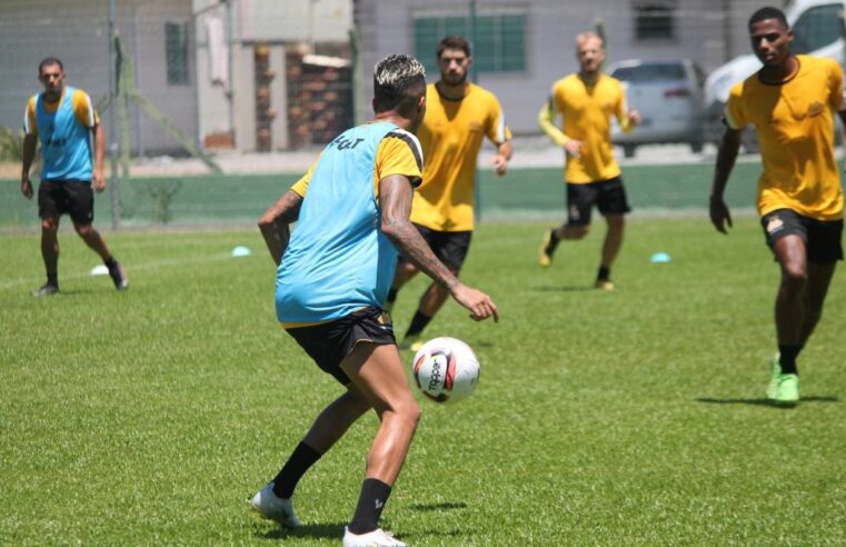 O Tigrão já iniciou a preparação para o seu segundo jogo em sequência fora de casa