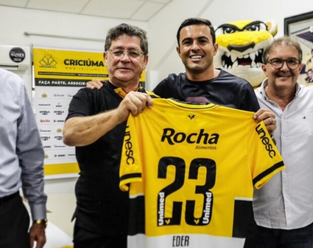 Atacante Eder é o novo reforço do Tigre