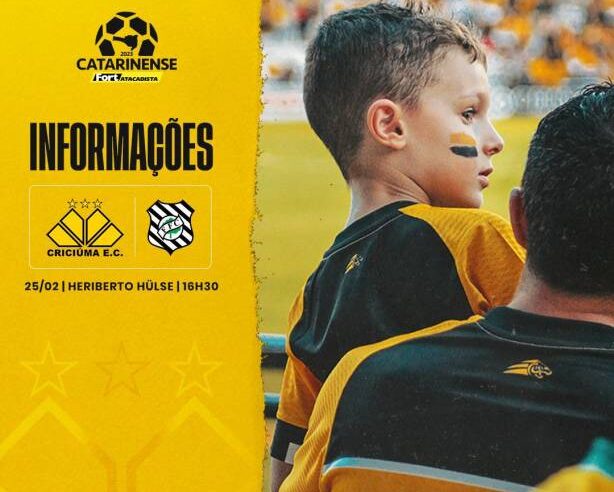 Criciúma e Figueirense se enfrentam na 9ª rodada