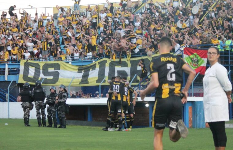 Tigre empata com o Avaí e se classifica no G4, agora o Tigre enfrenta novamente o Avaí nas quartas de final