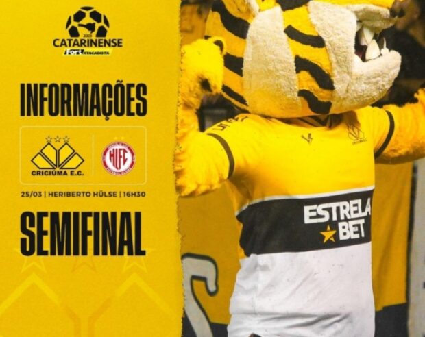 Serviço de jogo para a ida da semifinal