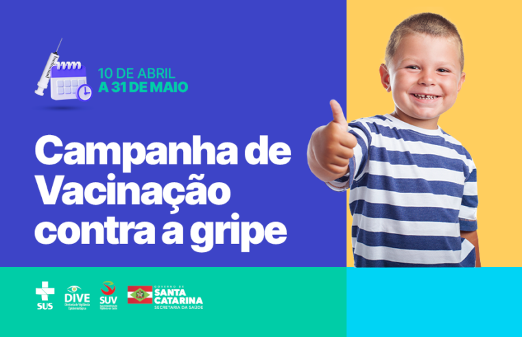 Campanha de Vacinação contra a gripe começa na segunda, 10