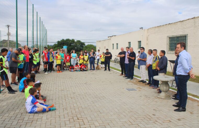 Prefeitura de Criciúma entrega reforma do Centro Comunitário do bairro Cristo Redentor e Praça do bairro Ana Maria