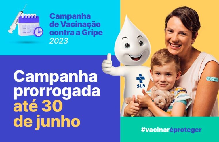 Santa Catarina prorroga Campanha de Vacinação contra a gripe até o dia 30 de junho