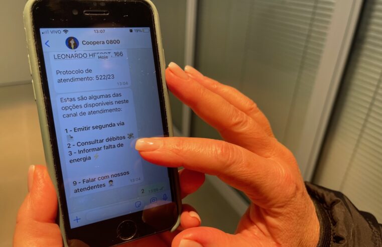 COOPERA lança WhatsApp para atendimento aos cooperados/consumidores