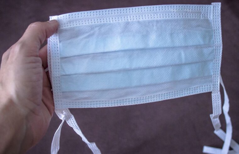 Saúde recomenda uso de máscara diante de sintomas gripais