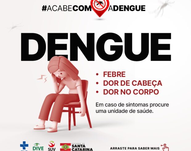 Saúde reforça os cuidados para prevenção da dengue em SC