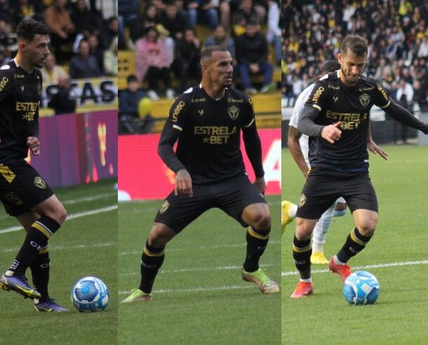 Criciúma emplacou 3 jogadores na seleção da 23ª rodada: Claudinho, Arilson e Fellipe Mateus