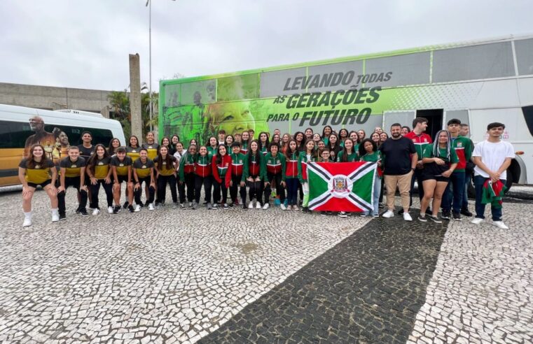 Delegação de Criciúma embarca para disputa da 22ª edição da Olimpíada Estudantil Catarinense