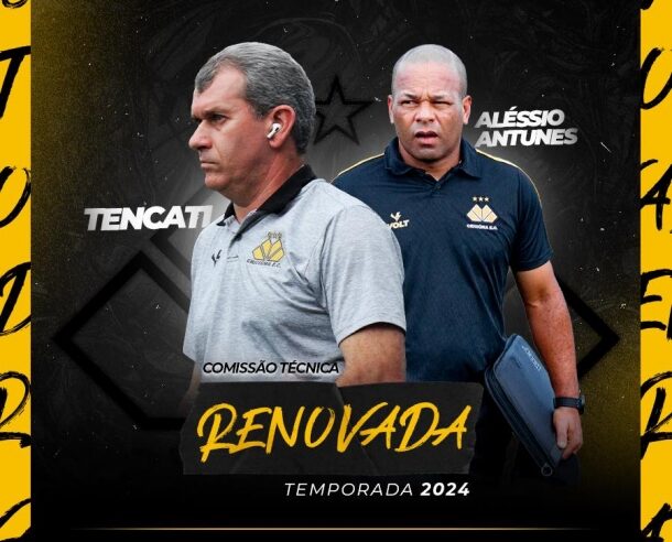 Tigre e Marcílio Dias disputarão a Recopa; renovação com Tencati e Aléssio para 2024