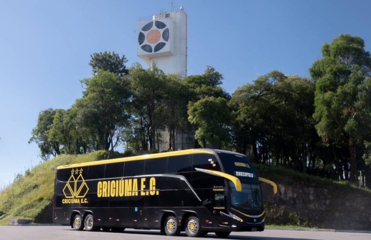 Criciúma recebe o novo ônibus personalizado