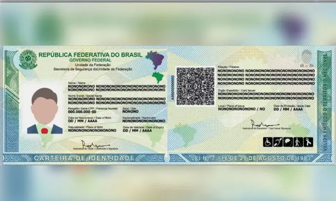 10 milhões de pessoas já têm a a nova Carteira de Identidade Nacional