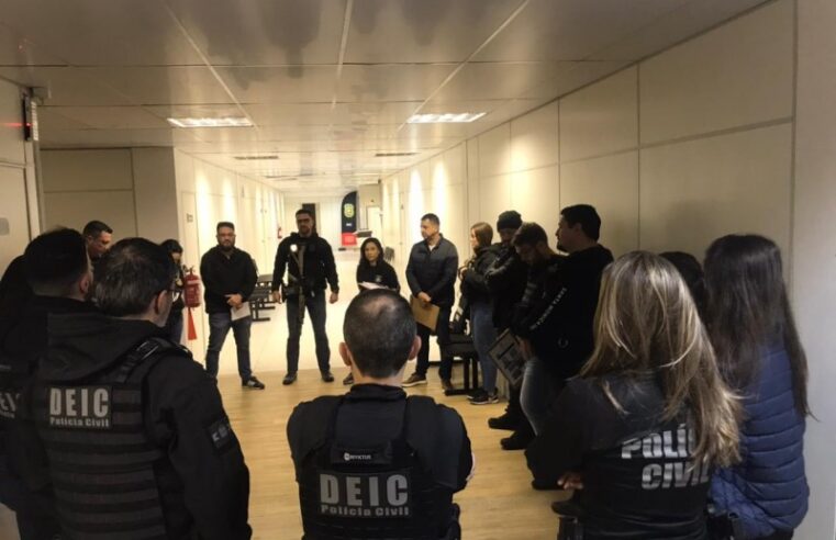 Servidores de Praia Grande-SC são afastados em operação da Polícia Civil