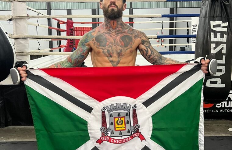 Atleta criciumense de muay thai lutará por cinturão no sábado (14)