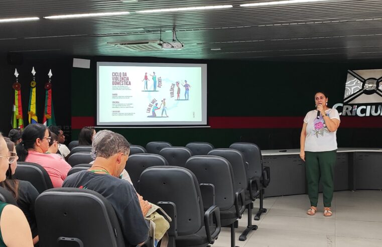 Maio Laranja: Governo de Criciúma intensifica ações de prevenção aos diferentes tipos de violência com capacitação dos Agentes Comunitários de Saúde