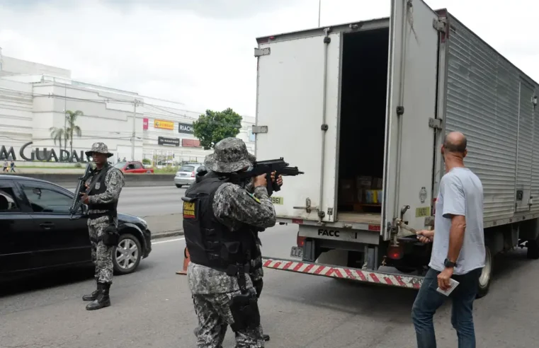 Mais de 10 mil roubos de carga foram registrados no país em 2024