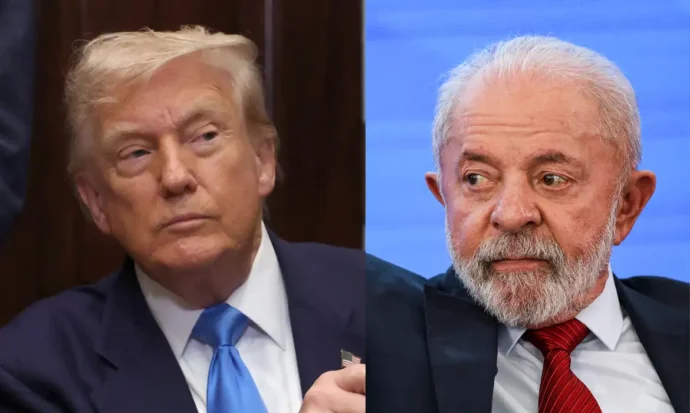 Trump diz que presidente Lula pode ligar para ele “quando quiser”