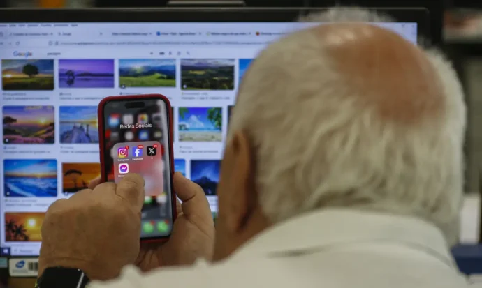 Campanha da dicas para uso seguro da internet por idosos