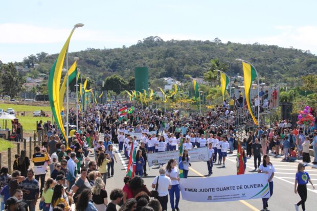 ‘Criciúma 100 anos’: Desfile de 7 de setembro reunirá 95 instituições na Rua da Gente, no próximo domingo