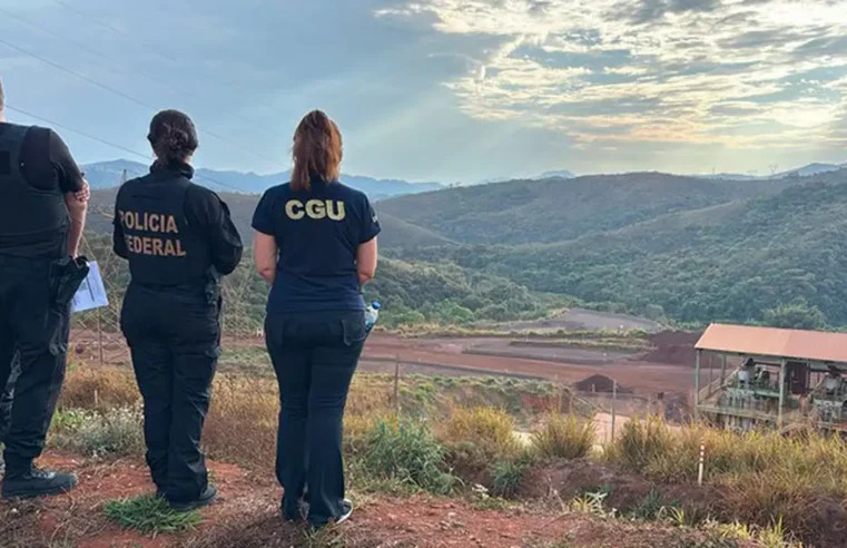 PF e CGU realizam operação contra crimes ambientais na mineração