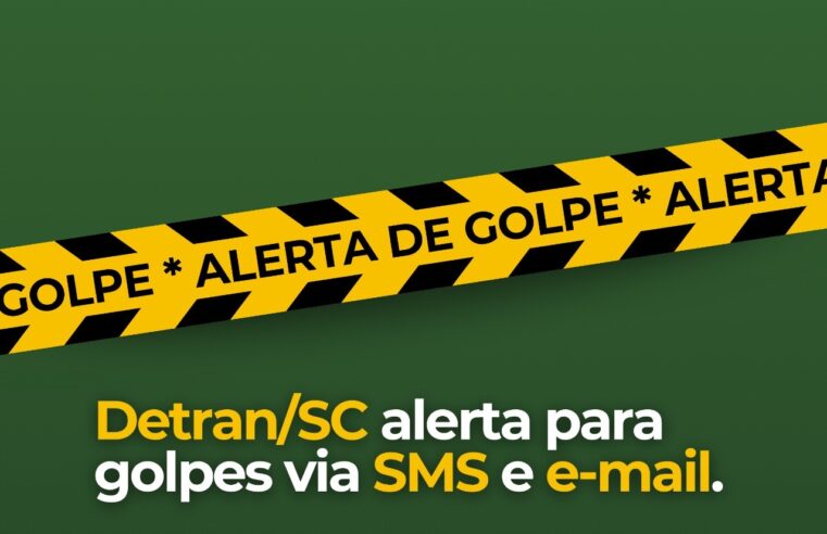 Detran/SC alerta para golpes envolvendo mensagens de suspensão da CNH