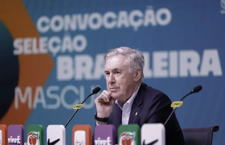 Ancelotti convoca Seleção Brasileira para últimos compromissos em 2025