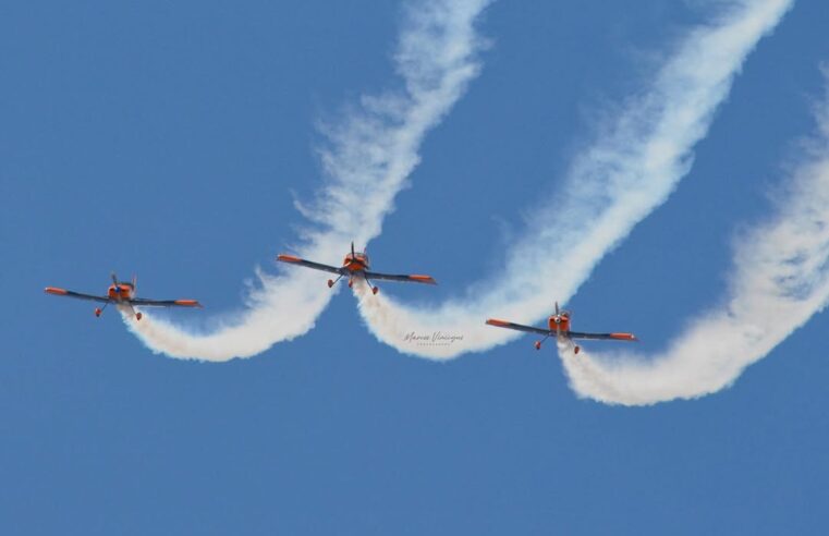 Centenário Criciúma: Esquadrilha Fox apresenta show aéreo sobre o Parque das Nações