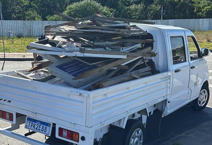 Programa Calçada Livre: Criciúma reforça fiscalização e recolhe mais de 400 propagandas irregulares na cidade