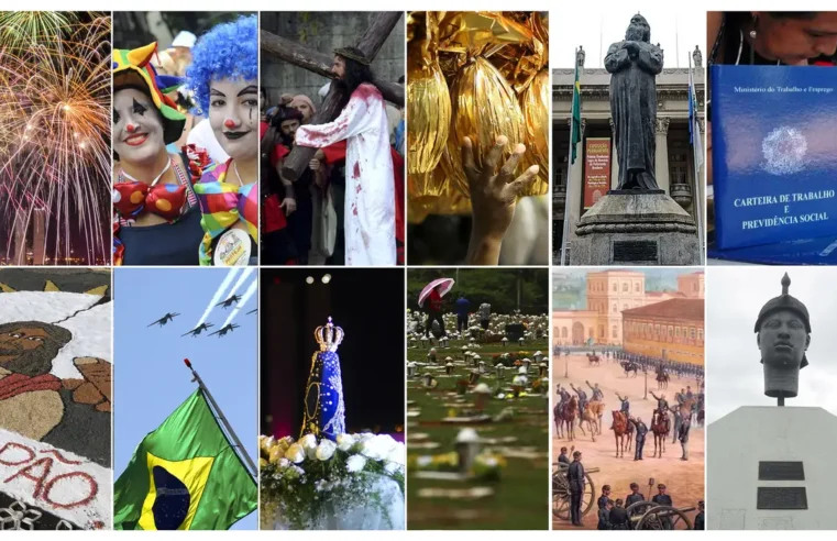 Portaria do governo define feriados e pontos facultativos de 2026