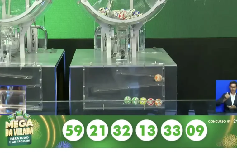 Seis apostas dividem prêmio bilionário da Mega da Virada