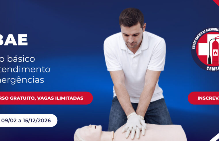 CBMSC abre inscrições para o Curso Básico de Atendimento a Emergências